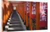 Line of torii gates at Hie Shrine by Anonymous