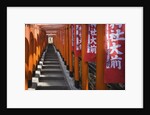 Line of torii gates at Hie Shrine by Anonymous