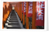 Line of torii gates at Hie Shrine by Anonymous