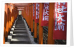 Line of torii gates at Hie Shrine by Anonymous