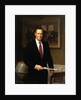 Official White House portrait of George H. W. Bush by Herbert Abrams