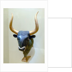 Minoan rhyton in the form of a bull by Anonymous