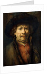 Self-Portrait by Rembrandt Harmensz van Rijn