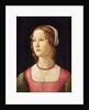 Portrait of a Young Woman by Domenico Ghirlandaio