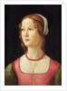 Portrait of a Young Woman by Domenico Ghirlandaio