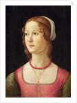 Portrait of a Young Woman by Domenico Ghirlandaio