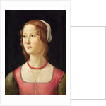 Portrait of a Young Woman by Domenico Ghirlandaio