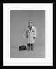 Boy dressed as medical doctor by Anonymous