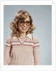 Portrait woman wearing tinted eyeglasses by Anonymous