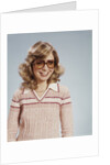 Portrait woman wearing tinted eyeglasses by Anonymous