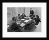 6 executive businessmen around conference table board meeting by Anonymous