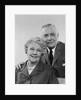 Portrait smiling elderly couple by Anonymous