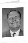 Portrait man close-up head eyes closed smiling big sweet smile by Anonymous