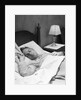 Man sleeping asleep in bedroom by Anonymous
