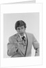 Businessman serious expression pointing with eyeglasses by Anonymous