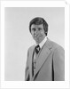Smiling portrait business man three piece suit with vest by Anonymous