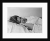 Woman sleeping bed by Anonymous