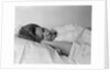 Woman sleeping bed by Anonymous