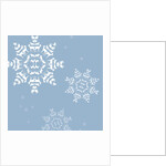 Snowflakes formed by silhouettes of animals by Anonymous