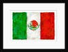 Drawing of the flag of Mexico by Anonymous