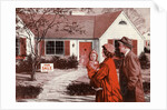 Young family looking at house for sale by Anonymous