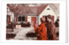 Young family looking at house for sale by Anonymous