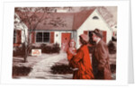 Young family looking at house for sale by Anonymous