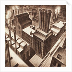 Oil refinery by Anonymous