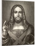 Salvator Mundi by Wenceslaus Hollar