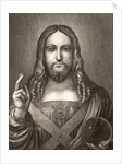 Salvator Mundi by Wenceslaus Hollar