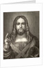 Salvator Mundi by Wenceslaus Hollar