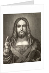 Salvator Mundi by Wenceslaus Hollar