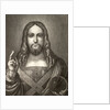 Salvator Mundi by Wenceslaus Hollar