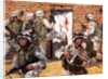 American Guardsmen raiding insurgent stronghold by Anonymous