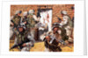 American Guardsmen raiding insurgent stronghold by Anonymous