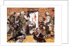 American Guardsmen raiding insurgent stronghold by Anonymous