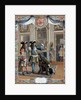Louis XIV proclaiming duc d'Anjou King of Spain by Anonymous