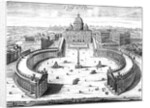 St. Peter's Basilica, Rome, 1702 by Anonymous