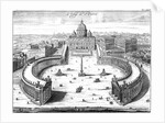 St. Peter's Basilica, Rome, 1702 by Anonymous