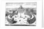 St. Peter's Basilica, Rome, 1702 by Anonymous