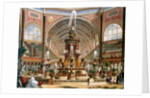 Interior of the Crystal Palace during the International Exhibition, 1862 by Anonymous