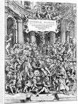 Title page of Andreas Vesalius "De Humani Corporis Fabrica" by Anonymous