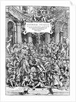 Title page of Andreas Vesalius "De Humani Corporis Fabrica" by Anonymous