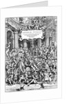 Title page of Andreas Vesalius "De Humani Corporis Fabrica" by Anonymous