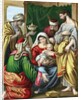 The Magi presenting their gifts to the infant Jesus by Anonymous