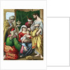 The Magi presenting their gifts to the infant Jesus by Anonymous