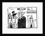 Mother Shipton prophesying the death of Cardinal Wolsey by Anonymous