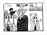 Mother Shipton prophesying the death of Cardinal Wolsey by Anonymous