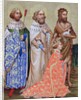 Wilton Diptych with Richard II and Saints by Anonymous