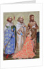 Wilton Diptych with Richard II and Saints by Anonymous